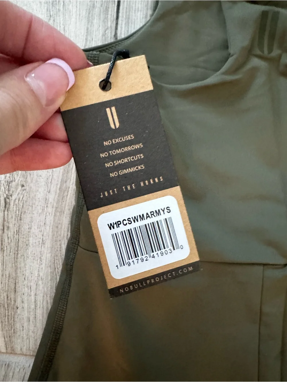 Nobull Olive Green One Piece Swimsuit NWT Size Small